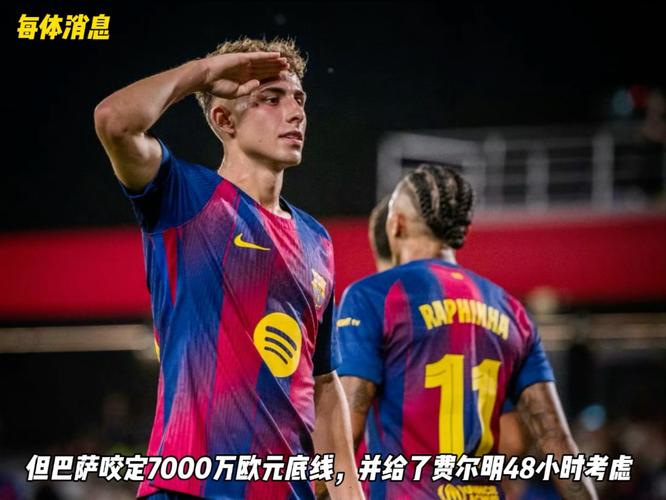 拒绝休息!每体:佩德里费尔明等人休息日到基地加练 莱万已恢复